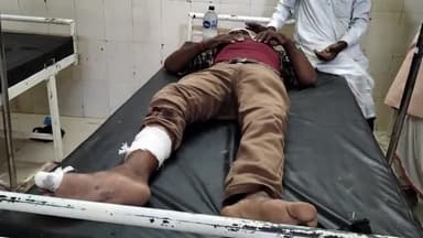 पोरसा: रजौधा गांव के पास दो बाइकों की आमने-सामने टक्कर, दोनों सवार घायल