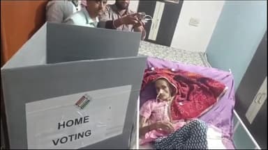 झुंझुनू: झुंझुनूं विधानसभा सीट के लिए होम वोटिंग प्रक्रिया शुरू, पहले दिन 135 बुजुर्ग और दिव्यांग करेंगे मतदान