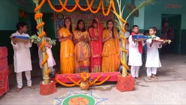 जमुई: सैनिक पब्लिक स्कूल में स्कूली बच्चों ने लोक आस्था के महापर्व छठ के विभिन्न चरणों का भावपूर्ण मंचन नाटक के जरिए किया