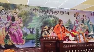 चूरू: धानुका धर्मशाला में आयोजित भागवत कथा में साध्वी करुणागिरी ने सुनाया राजा बलि का प्रसंग, श्रद्धालुओं की उमड़ी भीड़