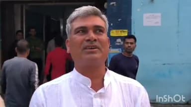 बेमेतरा: नवागढ़ के सामुदायिक स्वास्थ्य केंद्र में राजमहंत विजय बघेल ने घायलों का जाना हाल, स्वास्थ्य व्यवस्थाओं पर उठाए सवाल