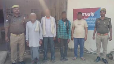 उतरौला: गैड़ास बुजुर्ग थाना पुलिस ने विभिन्न मामलों से संबंधित 4 वारंटियों को विभिन्न स्थानों से किया गिरफ्तार