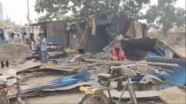 अमानगंज: गुनौर प्रशासन ने अतिक्रमण के खिलाफ चलाया बुलडोजर, अवैध निर्माण हटाए गए