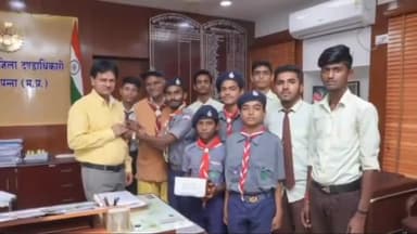 पन्ना: पन्ना में स्काउट गाइड स्थापना दिवस मनाया गया