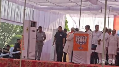 मूंडवा: राजस्थान के मुख्यमंत्री भजनलाल शर्मा ने कुचेरा के दौरे पर खींवसर विधानसभा उपचुनाव को लेकर की जनसभा