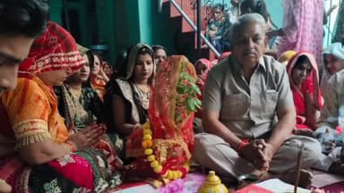 कनवास: खेड़ली में नानी बाई रो मायरा कथा की जल यात्रा के साथ हुई शुरुआत, भव्य झांकियां सजाई गईं