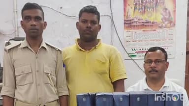 खगड़िया: रोहियार गांव के पास से 18 बोतल विदेशी शराब के साथ तस्कर गिरफ्तार