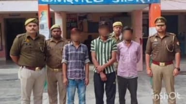 आगरा: स्मार्ट सिटी परियोजना के आइसोलेशन ट्रांसफॉर्मर व बैटरी चोरी करने वाले तीन अभियुक्त चल घर चौराहे के पास से गिरफ्तार