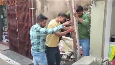 कटनी नगर: शहर सराफ़ा बाज़ार में नगर निगम की टीम ने अवैध कब्जे के ख़िलाफ़ की कार्रवाई, हटाया अवैध कब्जा