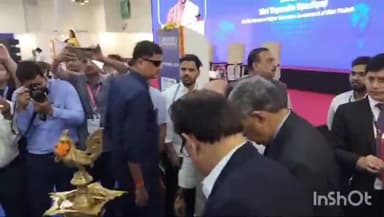 गौतम बुद्ध नगर: ग्रेटर नोएडा के इंडिया एक्सपो मार्ट में चल रहे तीन दिवसीय भारत शिक्षा एक्सपो का उद्घाटन शिक्षा मंत्री ने किया