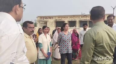 मिहींपुरवा: मिहींपुरवा के ग्राम मधवापुर में प्रक्षिशु आईएएस का दल ग्रामीणों से विकास, शिक्षा और स्वास्थ्य का जाना हाल
