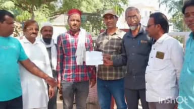 मकराना: उलोडी नहर रेंज के खान मालिकों ने पानी निकासी की समस्या को लेकर उपखंड कार्यालय में एसडीएम को सौंपा ज्ञापन