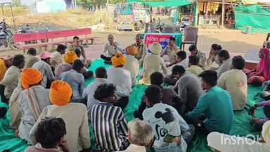 पेटलावद: सारंगी ग्राम पंचायत में चलित थाने का आयोजन, ग्रामीणों की समस्याएं सुनी गईं