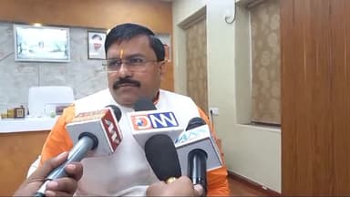 हुज़ूर: भोपाल: मंत्री धर्मेंद्र सिंह ने कमलनाथ पर निशाना साधा