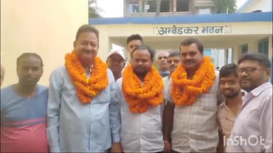 इस्लामनगर अलीगंज: अलीगंज में नामांकन के अंतिम दिन कई उम्मीदवारों ने कराया नामांकन, समर्थकों की रही भीड़