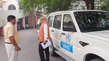 रामपुर: जिला अस्पताल में डब्ल्यूएचओ की टीम ने ऑक्सीजन प्लांट का औचक निरीक्षण किया, सीएमएस ने दी जानकारी