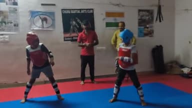 सीखें जूडो-कराटे ताइक्वांडो आत्मरक्षा प्रवेश प्रारंभ पंखा सर्किल चूरू संपर्क-8949454445 @churuvision @churulive #viral