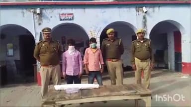 इकौना: सेमगढ़ा में अर्धनिर्मित मकान के पास से चोरी करने वाले 2 आरोपियों को गिरफ्तार किया गया, चोरी का कुछ माल और उपकरण बरामद