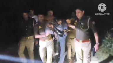 फिरोज़ाबाद: सिरसागंज थानाध्यक्ष वैभव कुमार सिंह ने पुलिस टीम के साथ मिलकर मुठभेड़ में ₹50 हजार के इनामी बदमाश को किया गिरफ्तार