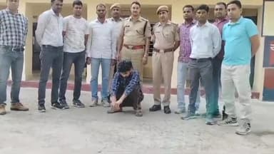 धौलपुर: पप्पू जाट ढाबे के पास से साइबर ठगी के ₹10,000 के इनामी होमगार्ड जवान को पुलिस ने किया गिरफ्तार