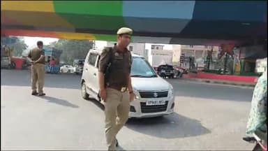 मथुरा: सड़क हादसों में कमी लाने के उद्देश्य से एसपी ट्रैफिक ने मथुरा में सभाली कमान यातायात के प्रति लोगों को जागरूक किया