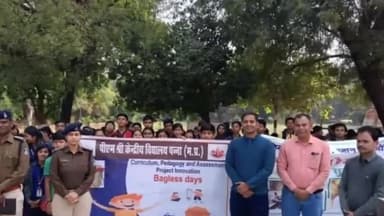 पन्ना: पीएम श्री केन्द्रीय विद्यालय के छात्रों ने यातायात थाने का किया दौरा