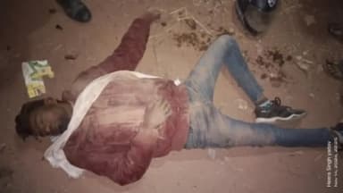 पवई: अमानगंज तहसील के पास तेज रफ्तार बाइक अनियंत्रित होकर गिर गई, चालक गंभीर रूप से घायल