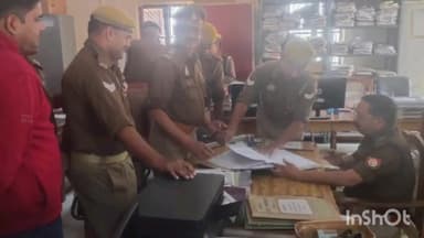 रॉबर्ट्सगंज: पुलिस लाइन स्थित पुलिस कार्यालय और उसकी विभिन्न शाखाओं का अर्द्धवार्षिक निरीक्षण अपर पुलिस अधीक्षक ने किया