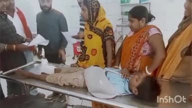 खगड़िया: राजेन्द्र चौक पर बाइक की टक्कर से बालक घायल