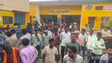 जलालाबाद: जलालाबाद क्षेत्र के साधन सहकारी समिति पिटारमऊ में पुलिस की निगरानी में खाद का वितरण, दिन भर अफरा-तफरी मची रही