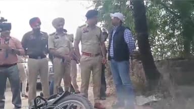 ਐਸਏਐਸ ਨਗਰ ਮੁਹਾਲੀ: ਹਾਈਵੇ 'ਤੇ ਲੁੱਟ-ਖੋਹ ਕਰਨ ਵਾਲੇ ਗਿਰੋਹ ਦੇ ਸਰਗਨਾ ਨੂੰ ਪੁਲਿਸ ਨੇ ਲਾਲੜੂ ਦੇ ਲੈਹਲੀ ਪਿੰਡ ਨੇੜੇ ਗੋਲੀਬਾਰੀ ਤੋਂ ਬਾਅਦ ਕੀਤਾ ਕਾਬੂ