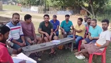 कस्बा: अररिया: जलालगढ़: कसबा में उत्तर बिहार में पहली बार 11 दिवसीय भव्य सत महा चंडी यज्ञ की तैयारी को लेकर बैठक आयोजित