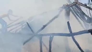 देवरी: मुआरखास गांव में खेत में बने कच्चे घर में आग लगने से सोने-चांदी के जेवर, नकदी और कृषि यंत्र जलकर खाक हो गए