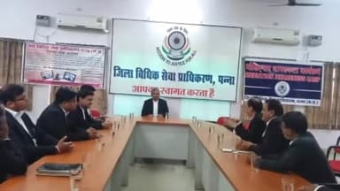 पन्ना: पन्ना के एडीआर भवन में प्रधान जिला एवं सत्र न्यायाधीश की अध्यक्षता में बैठक हुई