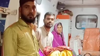 सीतामऊ: नाहरगढ़ सामुदायिक स्वास्थ्य केंद्र ले जाते समय 108 एंबुलेंस में महिला ने जुड़वा बच्चों को दिया जन्म