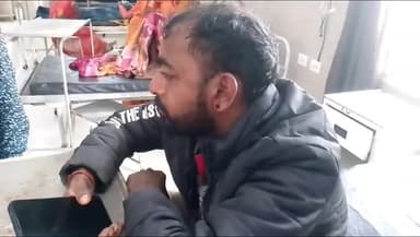 सिंगरौली: बिलौजी राजस्थानी मिष्ठान भंडार के पास दो बाइकों की टक्कर, एक चालक घायल