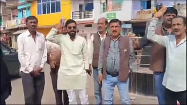 पन्ना: ब्लॉक कांग्रेस कमेटी पन्ना ने प्रदर्शन किया, ज्ञापन सौंपा