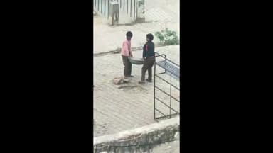 मवाना: मवाना के मवाना खुर्द गांव में पाठशाला नंबर 1 में बच्चों से मजदूरी और ईंट ढुलाई करवाने का वीडियो हुआ वायरल