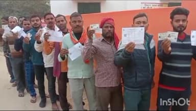 मिर्ज़ापुर: मझवा विधानसभा उपचुनाव शांतिपूर्ण संपन्न, 50.41 प्रतिशत वोटिंग, सपा और भाजपा में रही कांटे की टक्कर