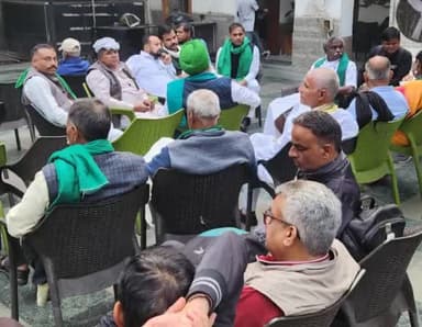 #Delhi @दिल्ली 
26 November को @खनौरी @बॉडर होने वाली @भूख @हड़ताल पर चर्चा।#Discussion on the #hunger #strike to be held on 26 November at #Khanauri #border
@Bhartiya_Kisan_Sangatghan