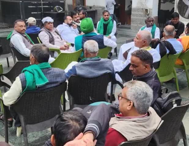 #Delhi @दिल्ली 
26 November को @खनौरी @बॉडर होने वाली @भूख @हड़ताल पर चर्चा।#Discussion on the #hunger #strike to be held on 26 November at #Khanauri #border
@Bhartiya_Kisan_Sangatghan