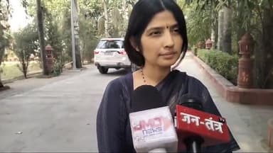 सैफई: विधानसभा उपचुनाव में 9 सीटों के चुनाव परिणाम को लेकर डिंपल यादव ने सैफई आवास पर की बात