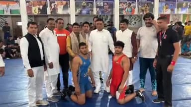 झज्जर: बहादुरगढ़ में हरियाणा सीनियर स्टेट कुश्ती चैंपियनशिप का हुआ शुभारंभ, प्रदेश भर के पहलवान दिखा रहे दमखम