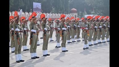 हज़ारीबाग: हजारीबाग के रानी झांसी परेड ग्राउंड में दीक्षांत परेड का आयोजन