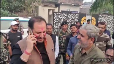 कहरा: NDA की जीत पर सहरसा में जश्न, PHED मंत्री ने समर्थकों के साथ गुलाल लगाया, मिठाईयाँ बांटी और पटाखे फोड़े