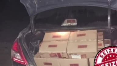 गोरौल: सोंधो डीह के निकट गोरौल पुलिस ने वाहन जांच के दौरान एक कार से 85 कार्टून फ्रूटी पैक शराब बरामद की