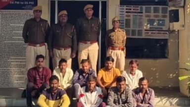 कनवास: पुलिस ने विभिन्न मामलों में चालनशुदा 9 आरोपियों को अलग-अलग स्थानों से किया गिरफ्तार