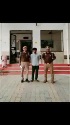मवाना: रविवार को हस्तिनापुर पुलिस ने अपहरण के आरोपी को नगर के पास से किया गिरफ्तार कोर्ट में पेश किया