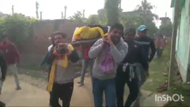 बांका: एसएसबी जवान का शव पहुंचा चमरेली गांव, अंतिम दर्शन के लिए उमड़ी भीड़