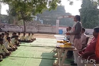 बल्देवगढ़: बल्देवगढ़ शासकीय हायर सेकेंडरी स्कूल में संविधान स्थापना दिवस मनाया गया